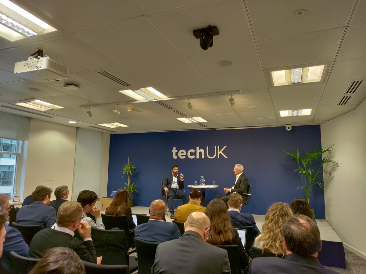 techUK's tweet photo. Full-house for our second session of the #techUKTalks series!!! Are you online? Share your thoughts with us ๐
@GlobalNTT https://t.co/6DHcNDTW7y