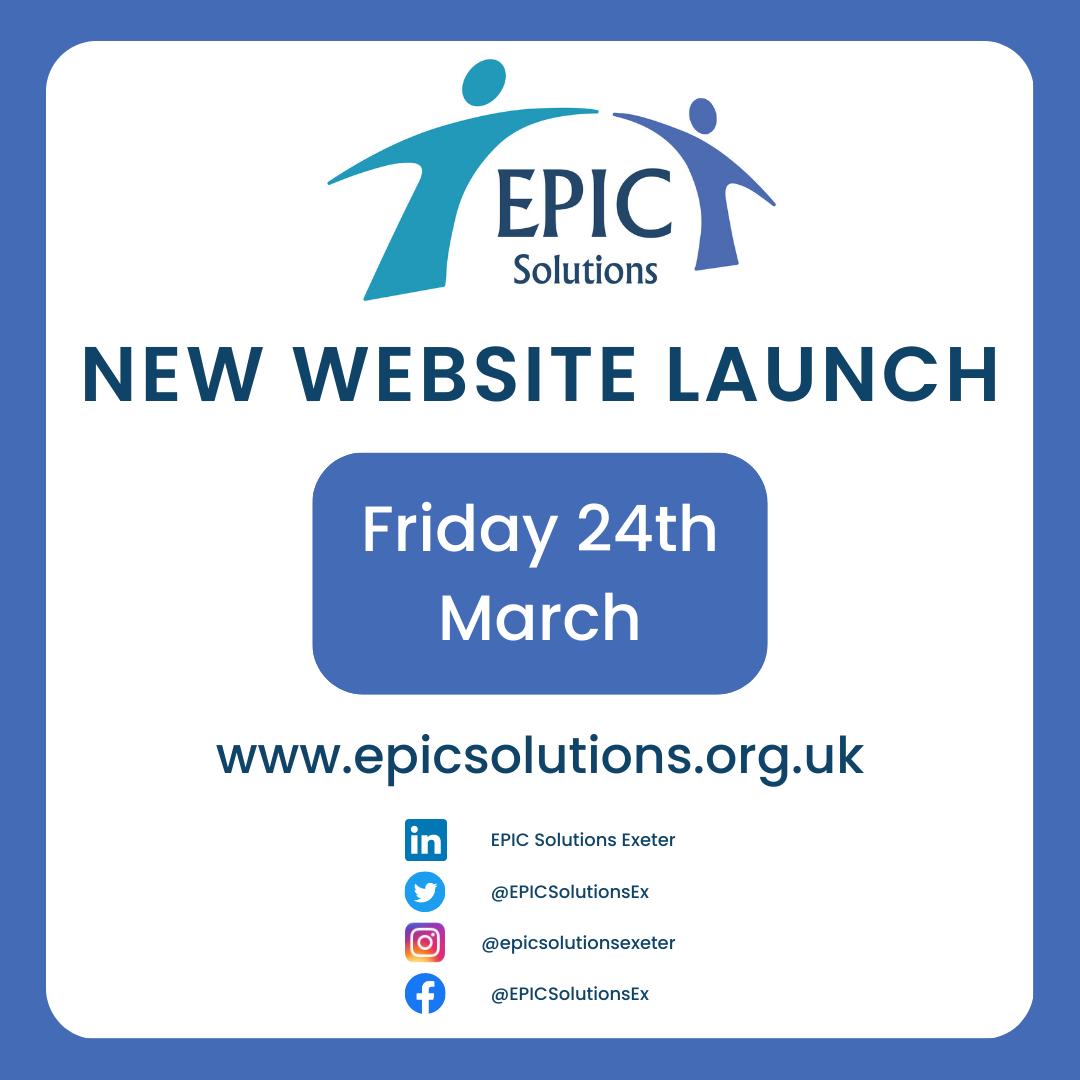 EPICSolutionsEx's tweet photo. Keep an eye out for our new website launching tomorrow: https://t.co/noQ0E5bpSt

#mentalhealth #healthcare #youngpeople #paediatrics #psychology #neurodevelopment #psychiatry #children #physicalcare #therapy https://t.co/2Oshc1CNkV