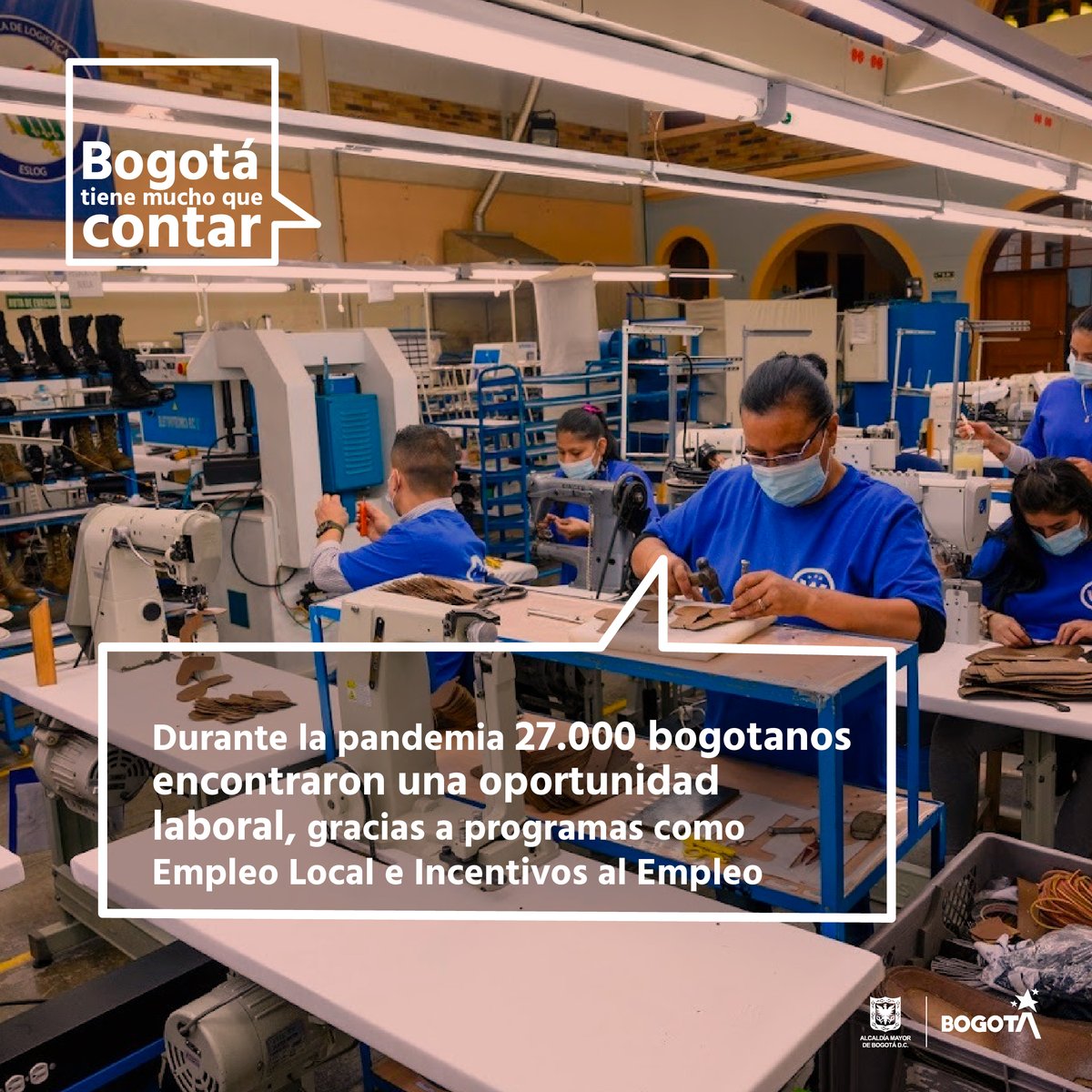 SectorSalud's tweet image. En @Bogota, durante los momentos más críticos de la pandemia, con #EmpleoLocal e Incentivos al Empleo 27.000 bogotanos encontraron una oportunidad laboral.

En total, durante esta administración, se han gestionado más de 480.000 empleos.
#BogotáRindeCuentas