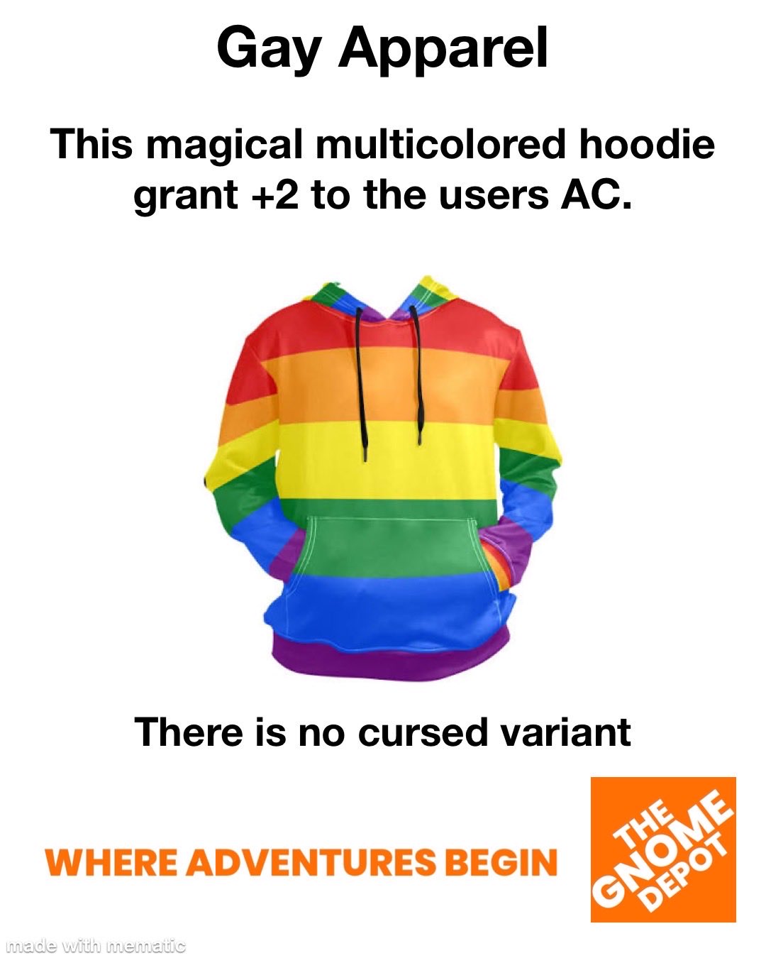 TheGnomeDepot on Twitter "0088 Gay Apparel gnomedepot https//t.co