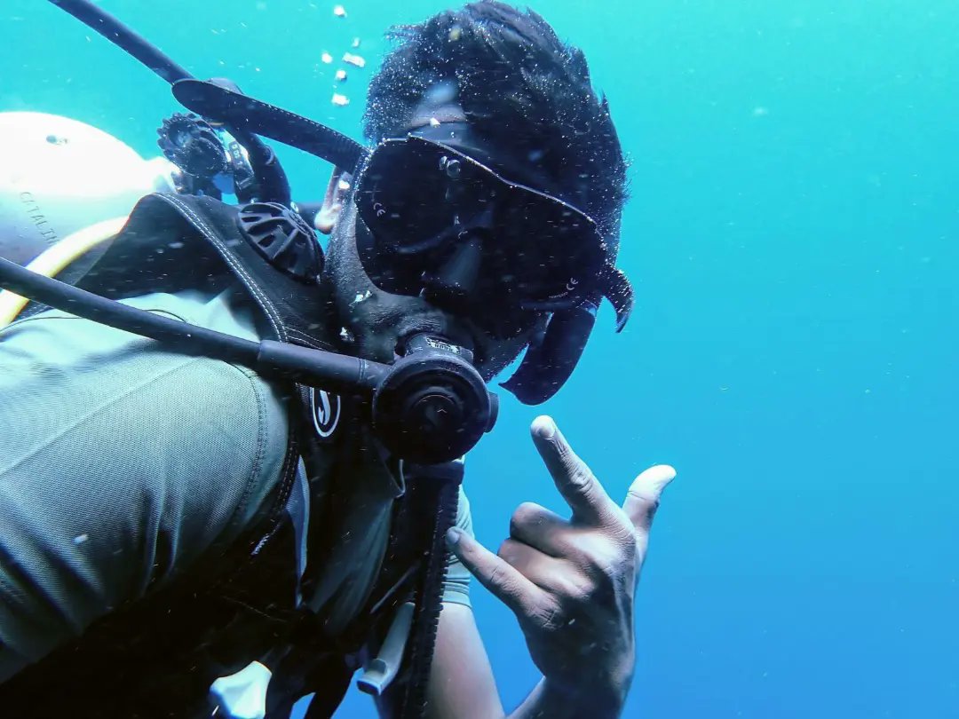 DiveDesk's tweet photo. "It was such a amazing thing we have done today! What we expected that we got. Fully satisfied. Thanks for this opportunity. Soon we will dive again. Thanks for the team💓"

A special feeling to introduce new divers to our underwater world with PADI Discover Scuba Dive program🤿 https://t.co/kMTM7w03oK