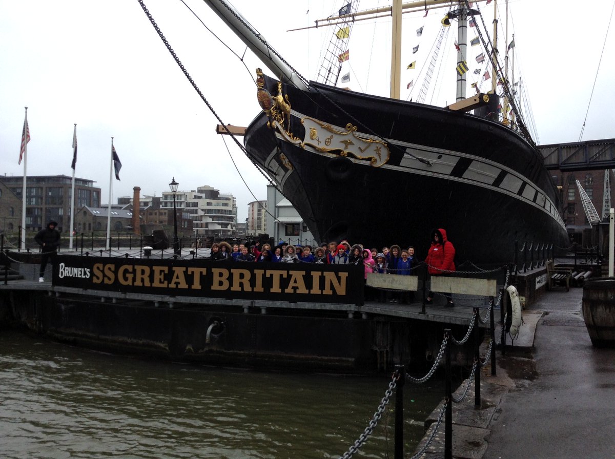 LittleStokePS's tweet photo. Brilliant opportunity for our Year 2s to recall all the information they learned in their 'Brilliant Brunel' theme. They had a great time and consolidated lots of key knowledge! #LSPSlearning @SSGreatBritain https://t.co/xWQTK5Hoy6