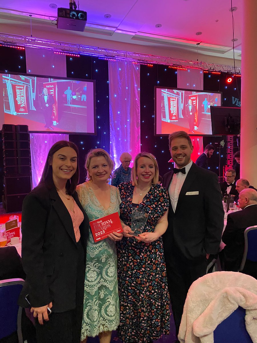 Congratulations to <a href="/YorkTheatre/">York Theatre Royal</a> picking up 2 awards tonight! #VYTA23 <a href="/theyorkmix/">YorkMix</a> <a href="/VisitYork/">✨ Visit York ✨</a> ✨️