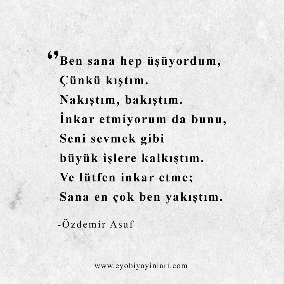 "sana en çok ben yakıştım..."