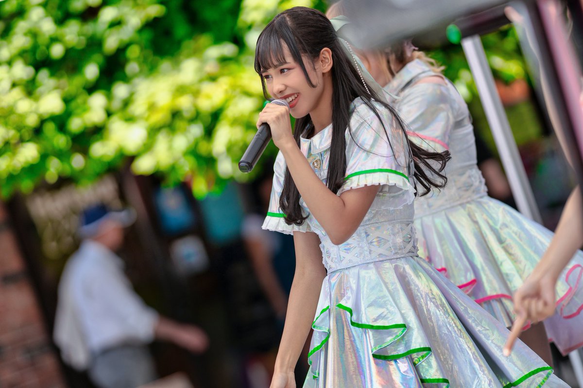 Happy Birthday to our adorable and creative dreamy green Miyu! 🎂💕 

Did you know Miyu draws and creates the designs featured on Non Sweet's merchandise? She also writes our English lyrics. She's incredibly talented, and the members all love and appreciate her greatly! 🍀✨