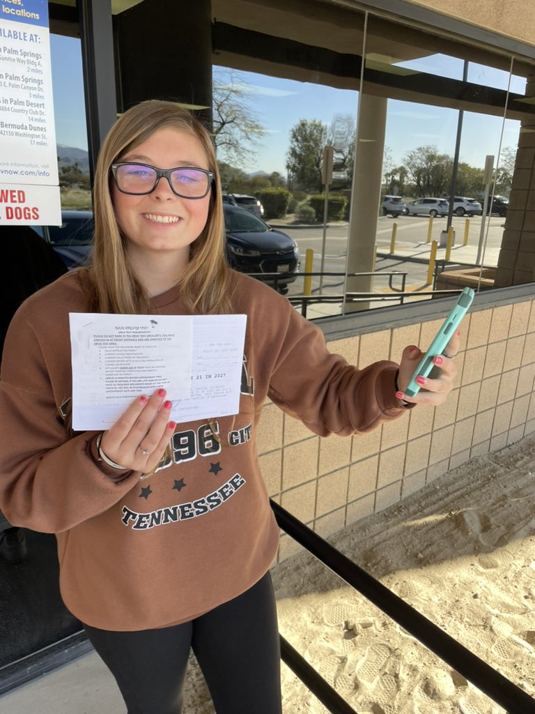 vicnric's tweet photo. Another Lucore is on the way to getting her license!! 👏🏽🪪 Sam passed her permit test!!! 🙌🏽🚘🎉🤩 Our Sis is growing up quickly!! 🥲 She got to have both parents with her since it’s spring break!! 😊 #samanthabrooklynn #oursis https://t.co/6dahjehivI