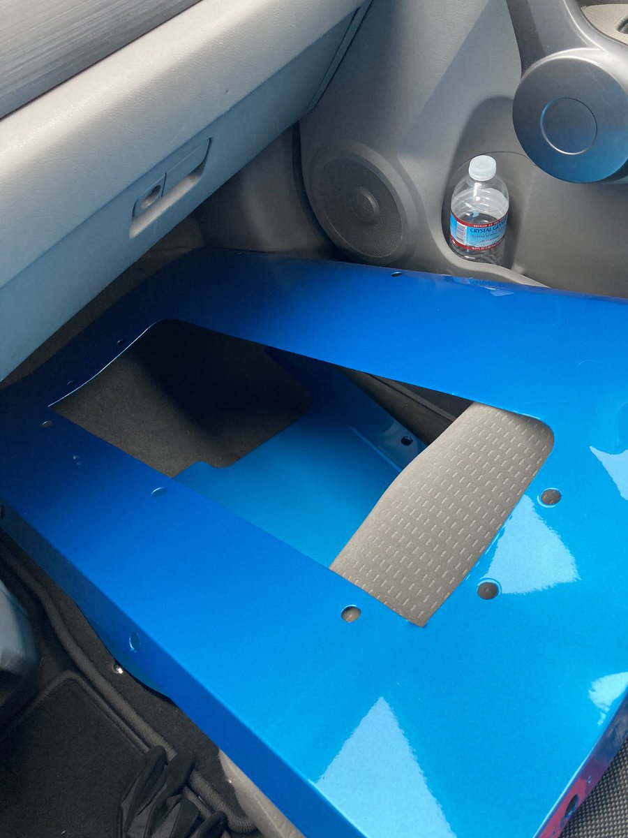 Delivery of some Charlie Blue parts ….