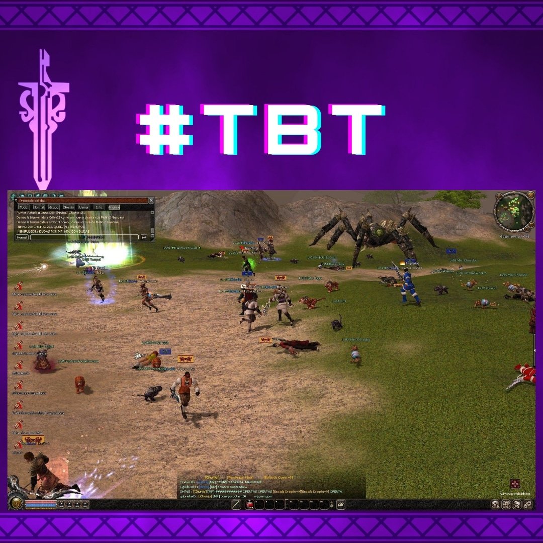 Jueves de tbt 
Siempre atesoraremos  los  recuerdos de esas batallas épicas en Metin2guabina dónde los lazos de amistad se forjaron en la emoción de cada  batalla ...
"Embárcate en una aventura épica en Metin2 Guabina, ¡donde nacen leyendas y se ganan batallas! ⚔️ #Metin2Guabina