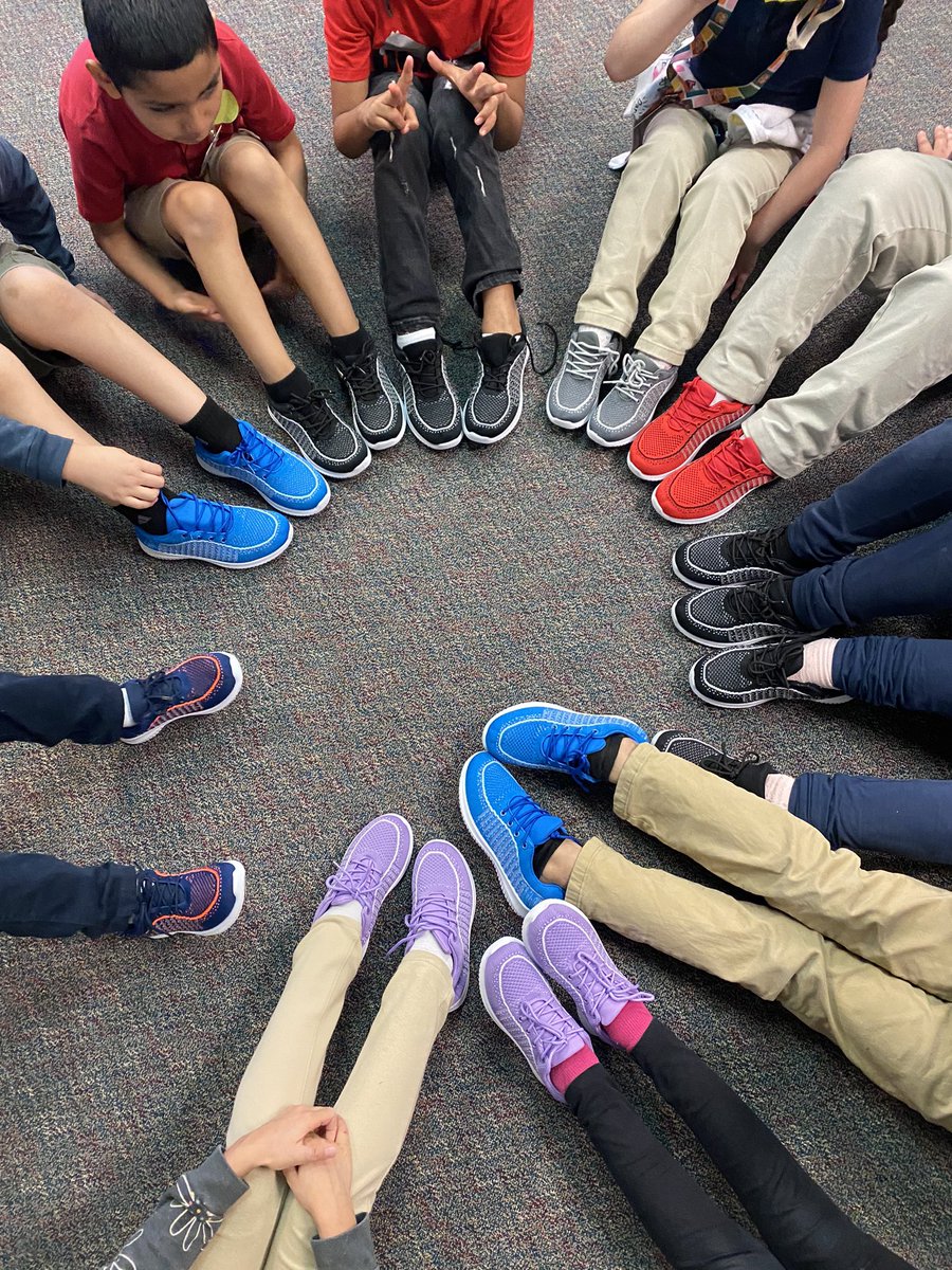Thank you @OperationWarm and #FedExCares for the shoes and socks for our students! The kids were so excited to wear them home!! @JHaleyBulldogs