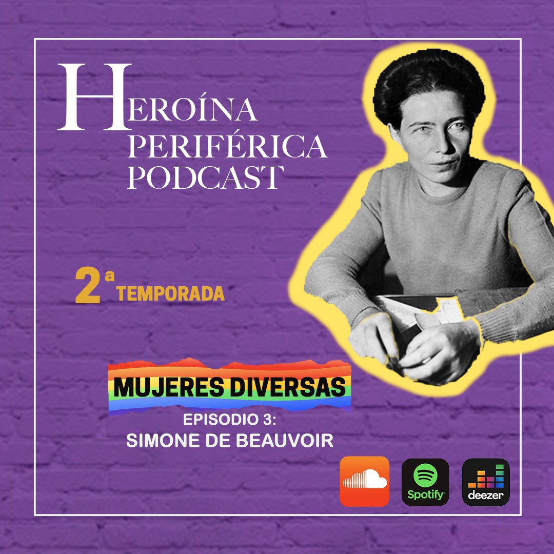 heroina_podcast's tweet photo. ‼️Al aire‼️ Ya pueden escuchar el tercer episodio de la segunda temporada: Escritoras Diversas.🏳️‍🌈

¿Conoces la novela Las Inseparables? ¡Escucha un fragmento!🎧

Link de acceso en la bio.👆

#simonedebeauvoir #Lasinseparables #podcast #femninismos #escritorasdiversas #voiceover https://t.co/kU9gHBvKEs