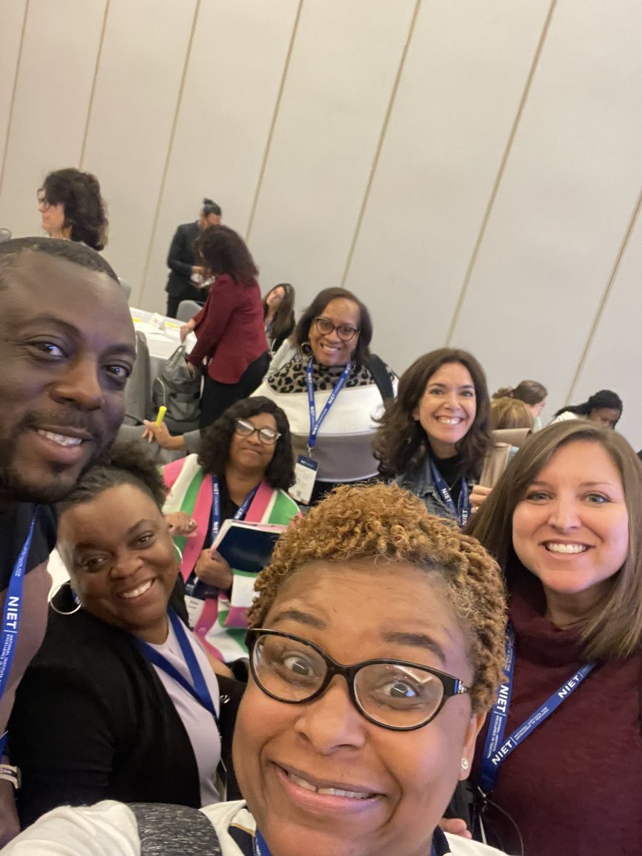 KalandraLoyd's tweet photo. We all have attended Professional Development, but today we were ELEVATED!! Thanks #NIET2023 
#CPSBFamily where refining instructional practices polishes student achievement. https://t.co/y02lKM0bhs