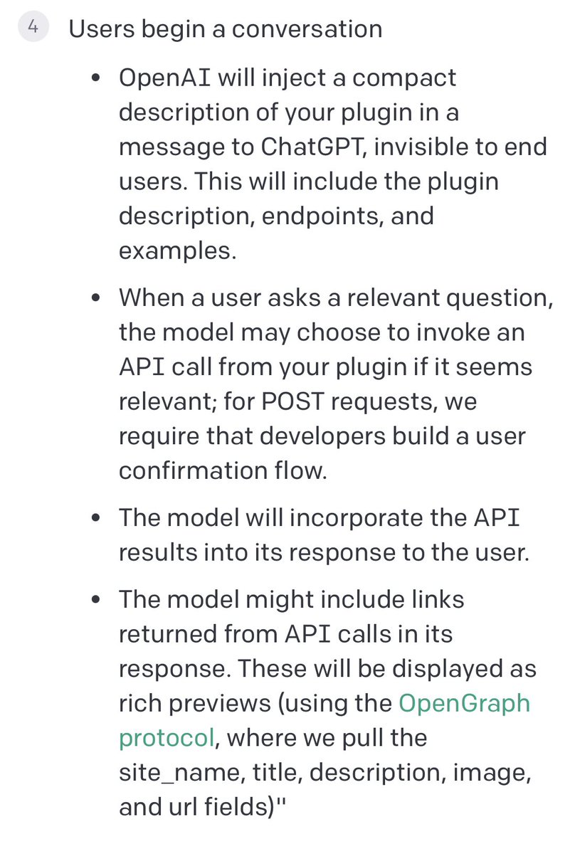 frantzfries's tweet photo. What’s being slept on a bit right now (understandably) is how radically simple it will be to integrate with OpenAI.

Just look at these docs, look at them https://t.co/wXA6cJYura
