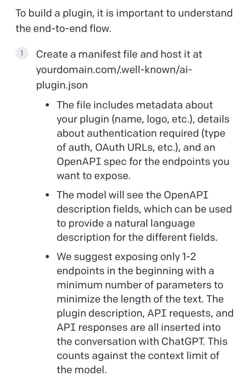 frantzfries's tweet photo. What’s being slept on a bit right now (understandably) is how radically simple it will be to integrate with OpenAI.

Just look at these docs, look at them https://t.co/wXA6cJYura