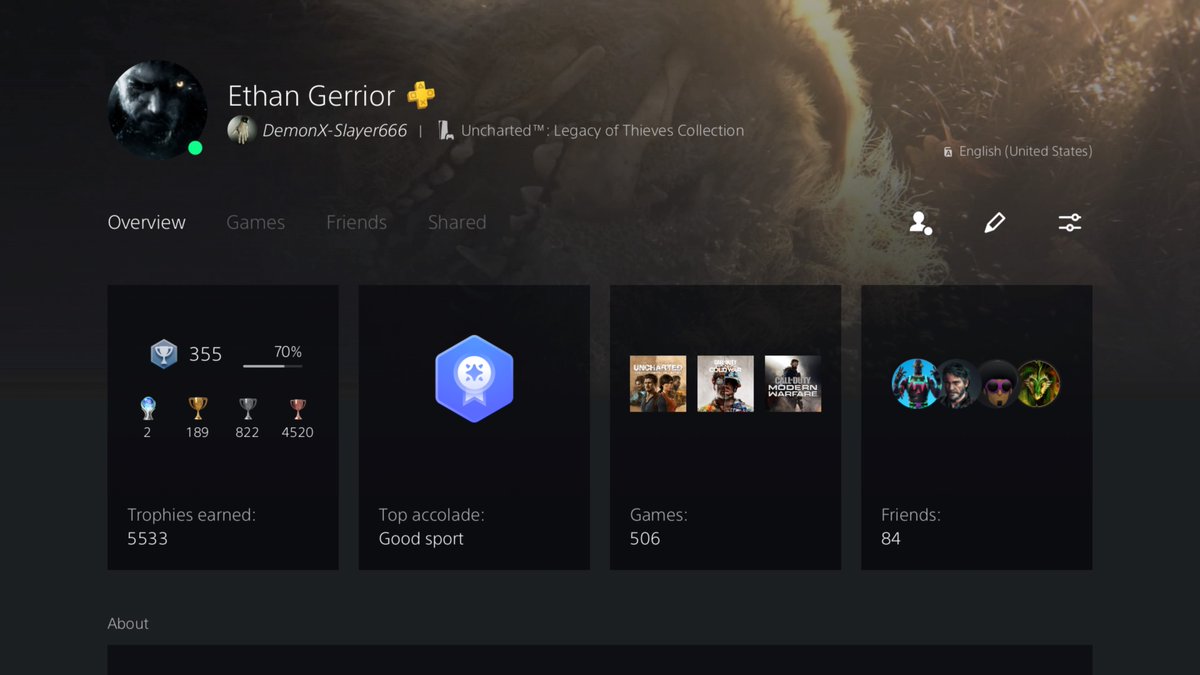 SHADOWxKNIGHT22's tweet photo. #PS5Share #TrophyUpdate #RoadTo6000Trophies https://t.co/gB68Jt2zdi