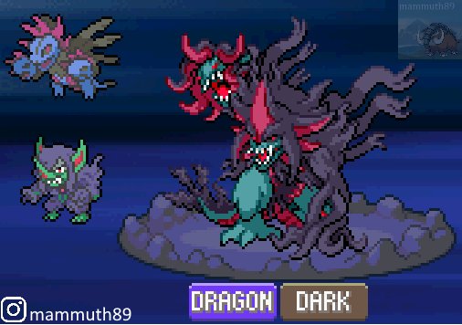 Mammuth89 on X: Darkrai/Zekrom fusion  / X