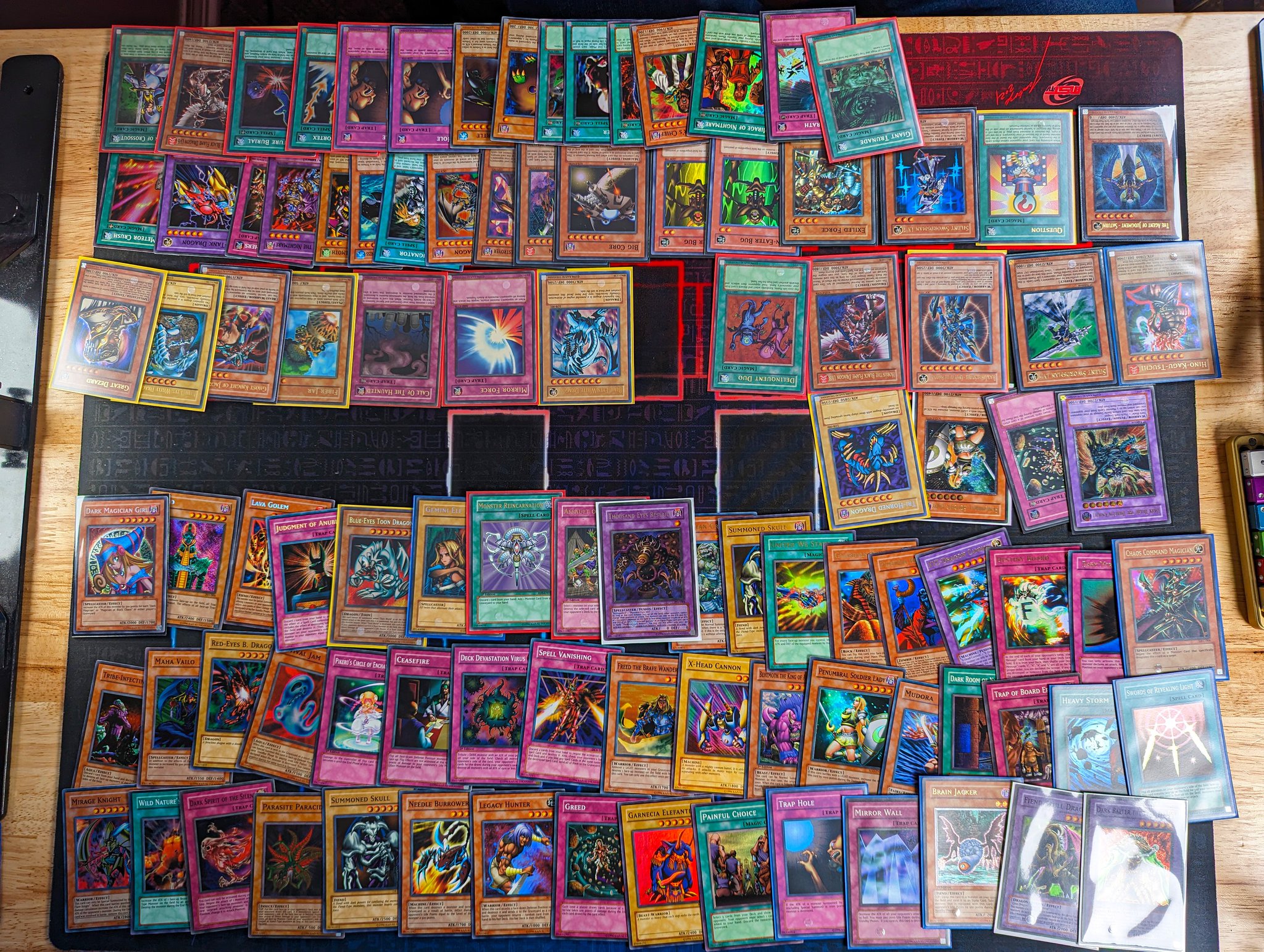 Team APS on Twitter "A picture of all the retro YuGiOh cards we pulled over the course of