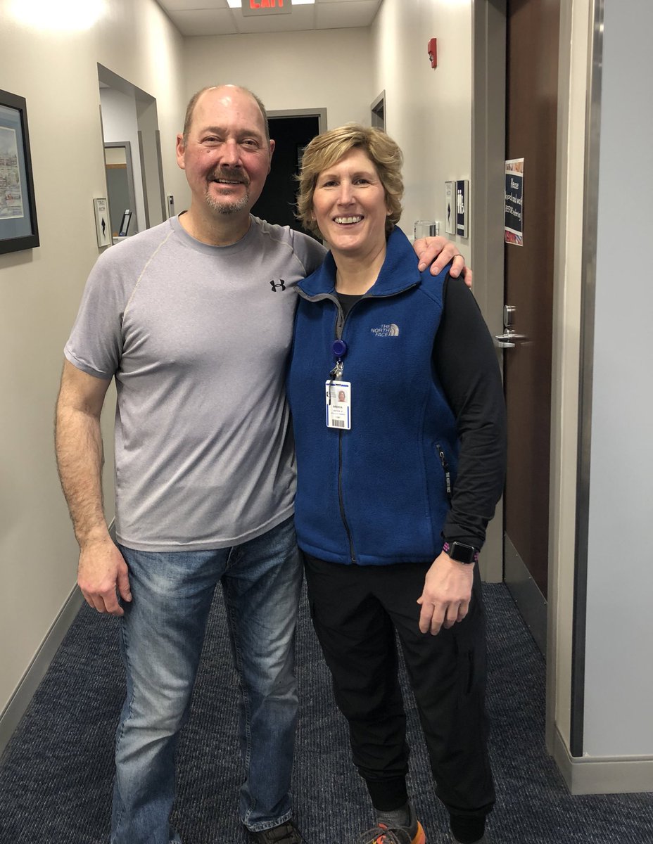 Spent the afternoon catching up with colleagues, friends ,coaches, administrators at Hudson Middle school. Toured the new school and happy to catch-up with my friends from the past there. Great friend Brenda Lestock with head up their Athletic Training. Proud of her.