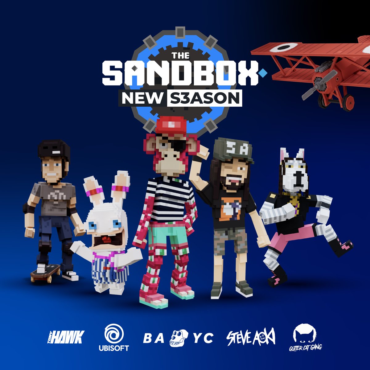 TheSandboxGame's tweet photo. Play, Create &amp; Earn in The Sandbox, the #1 decentralized platform for creators and gamers.

Sign up for free 👇👇