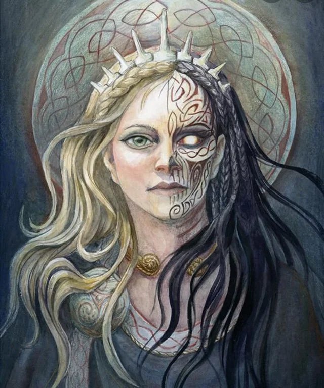 unkagames's tweet image. Found this picture on google, this will be the reference for Hel. I’m sure @LillymeyersLily can make her more sinister and alluring…