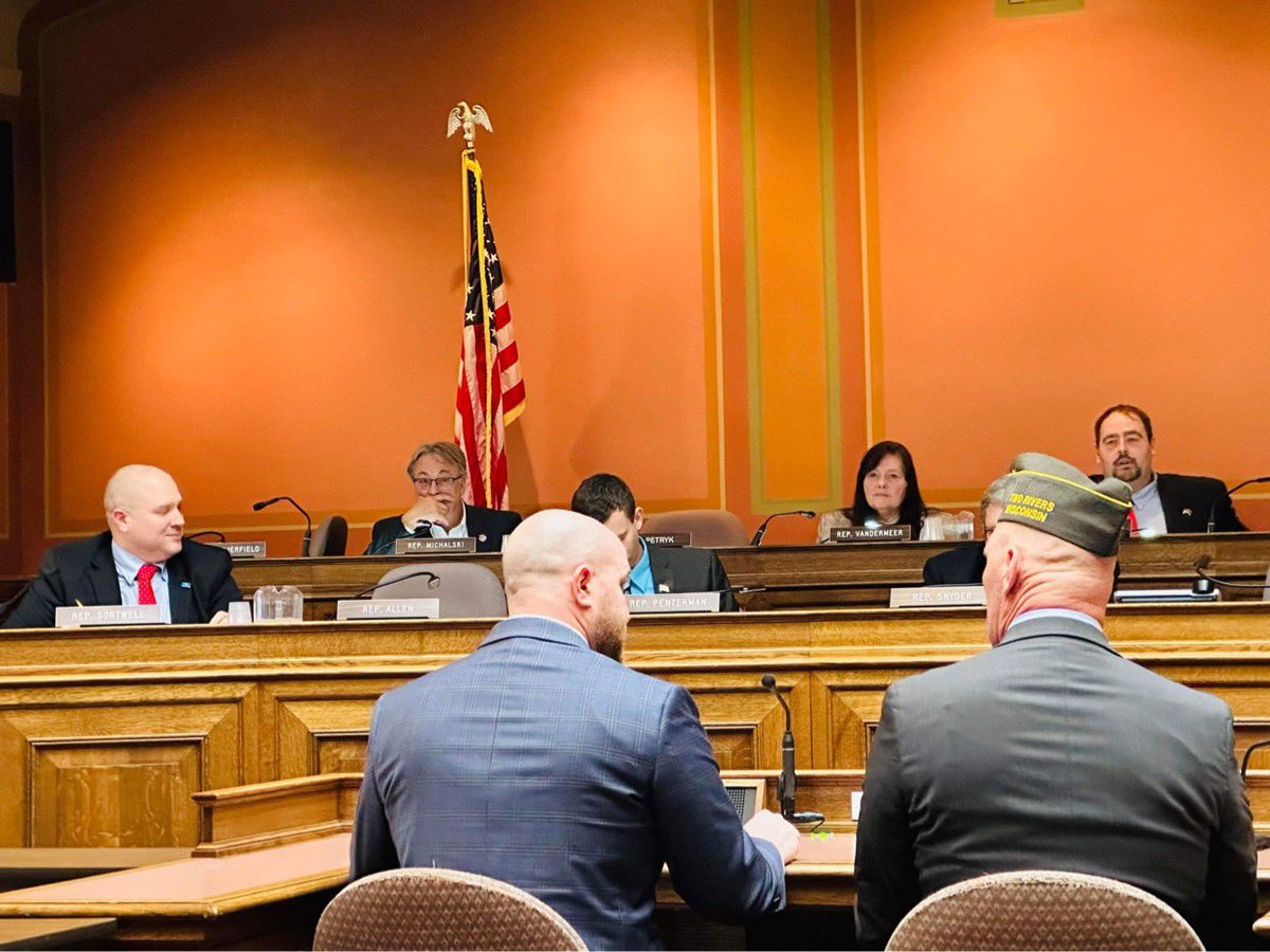 UW Missing in Action Recovery & Identification (@uwmiarip) on Twitter photo Members of our team were invited to testify before the #Wisconsin Legislature Assembly Committee on Veterans and Military Affairs regarding a proposed Bill to help us continue our work, with support from <a href="/VFWWI/">Wisconsin VFW</a> and <a href="/DAVHQ/">Disabled American Veterans (DAV)</a> <a href="/wisidea/">The Wisconsin Idea</a> <a href="/UWMadison/">UW–Madison</a> <a href="/StateRelations/">UW State Relations</a> <a href="/UWFedRelations/">UW Federal Relations</a> Members of our team were invited to testify before the #Wisconsin Legislature Assembly Committee on Veterans and Military Affairs regarding a proposed Bill to help us continue our work, with support from <a href="/VFWWI/">Wisconsin VFW</a> and <a href="/DAVHQ/">Disabled American Veterans (DAV)</a> <a href="/wisidea/">The Wisconsin Idea</a> <a href="/UWMadison/">UW–Madison</a> <a href="/StateRelations/">UW State Relations</a> <a href="/UWFedRelations/">UW Federal Relations</a>