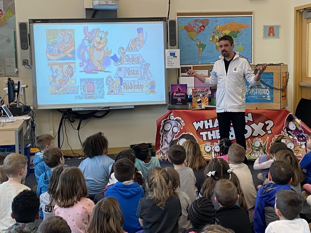 GordonCreekLib's tweet photo. Thank you to the Gordon Creek PTA and author Daniel Jude Miller for an awesome visit. The kids had a great time!
⁦@GordonCreekPTA⁩ ⁦@GordonCreekElem⁩ ⁦@BSCSD⁩ #danieljudemiller https://t.co/oXZkrVL9yR