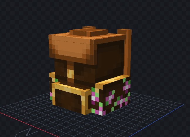 BellaLilac_'s tweet photo. Flowery Backpack!
🎒🌸

#Blockbench #minecraftmodels https://t.co/Sb3C7RRF5C