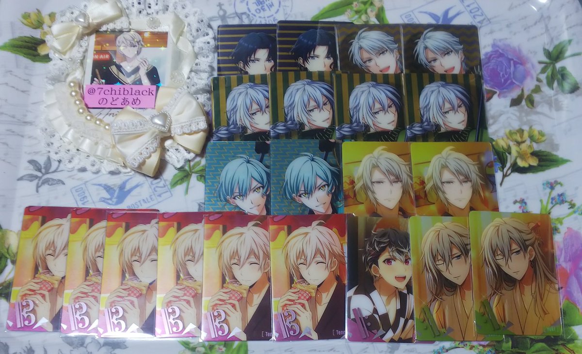 7chiblack's tweet photo. 交換
アイナナ アイドリッシュセブン メタルカード メタカ 19

譲 ➡️一織、 楽、天、百、千 、悠

求 ➡️巳波(周年>Sugao)
纏めて優先 https://t.co/yguuWeE1Q8