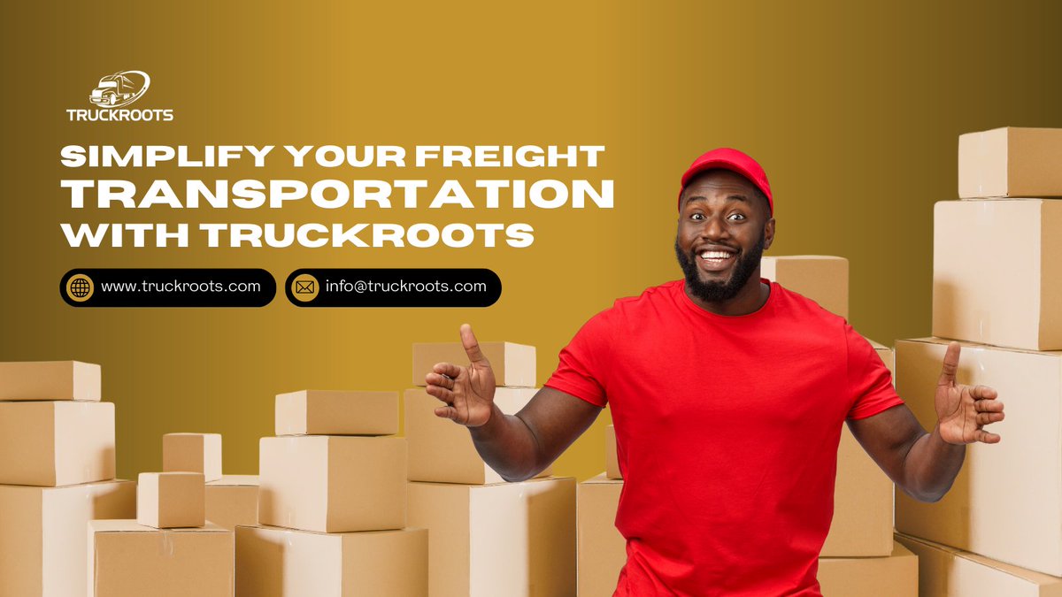 truckroots's tweet photo. Finding for the right trucking companies to move your freight can be tough. With truckroots you can get access to the best of the best shippers who can move your goods smoothly and efficiently. Sign up now at truckroots.

#truckroots #truckingindustry #professionals #unitedstates https://t.co/Y8ZnCnE1Il
