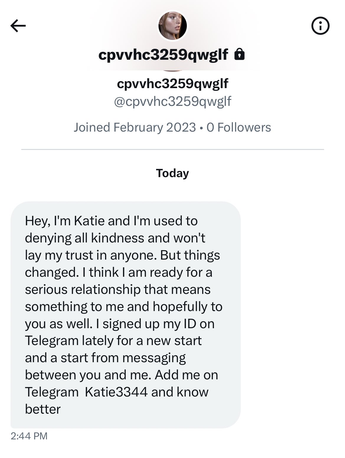 Sorry everyone I’m in a relationship now and also I’m gay, I love you Katie https://t.co/GOGmv3WTT5