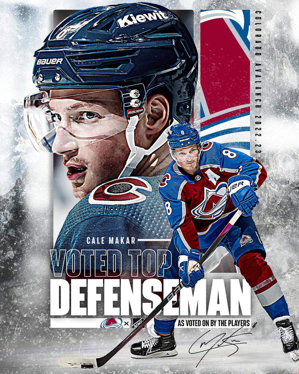 Avalanche's tweet photo. All Hail Cale!

#GoAvsGo https://t.co/3PMt1Do6t6