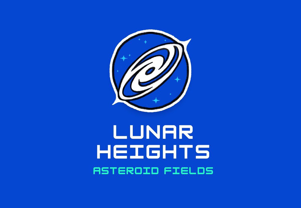 Lunar Heights Branding swirling into view 🌌 🛸 👽
