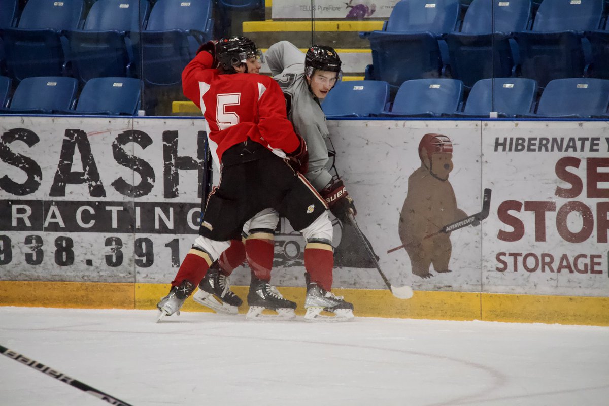 One final regular season practice and tuning up for a big weekend 💪

#BCHL