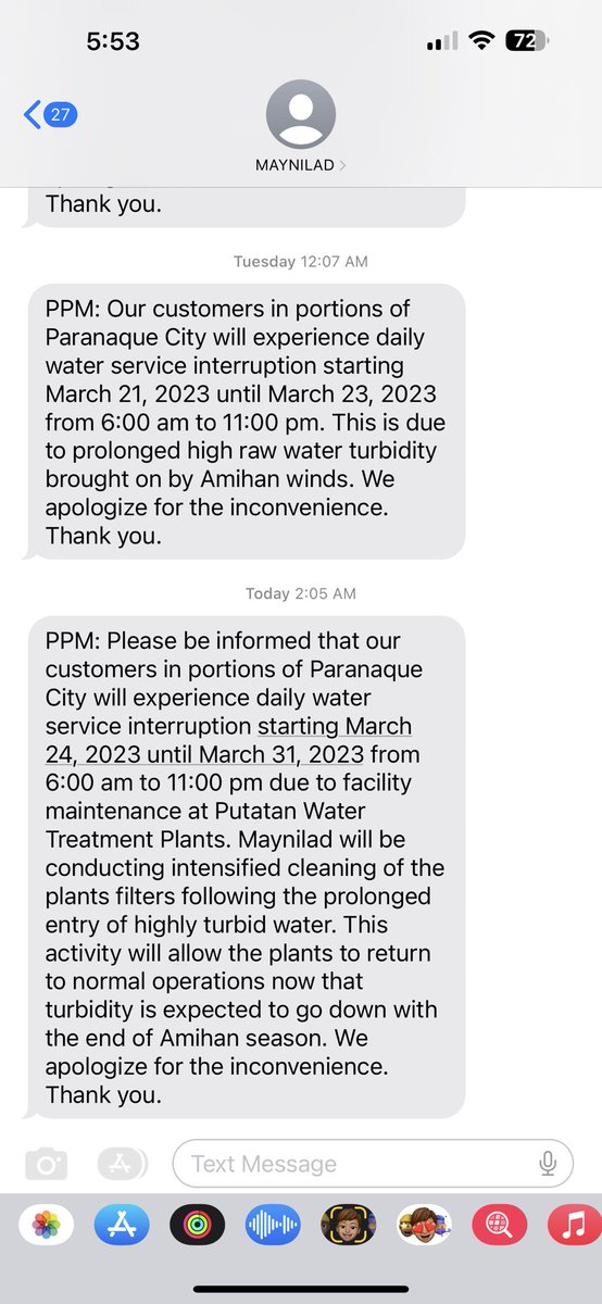 ramzterz's tweet photo. baka naman pwede kayong maging totoo sa oras na binibigay nyo? di na nakakatulog mga tao kakahintay sa trip nyong oras. @maynilad https://t.co/OGzfclgM1a