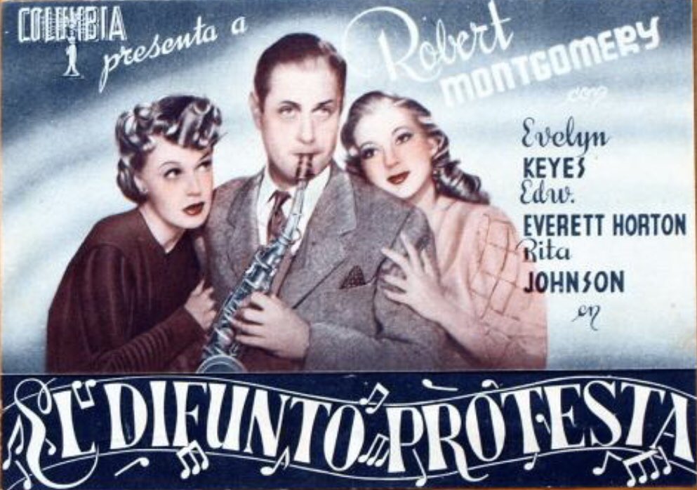 cinepastor's tweet photo. Película 78-2023: (***) “El difunto protesta” (“Here Comes Mr. Jordan”, #AlexanderHall, 1941)
Una comedia que podía haber firmado Lubitsch o Sturges. Excelente guion premiado con el Oscar adaptado al tratarse de una obra teatral.
“El cielo puede esperar” (1978) fue su #remake. https://t.co/WibPNr1AiM