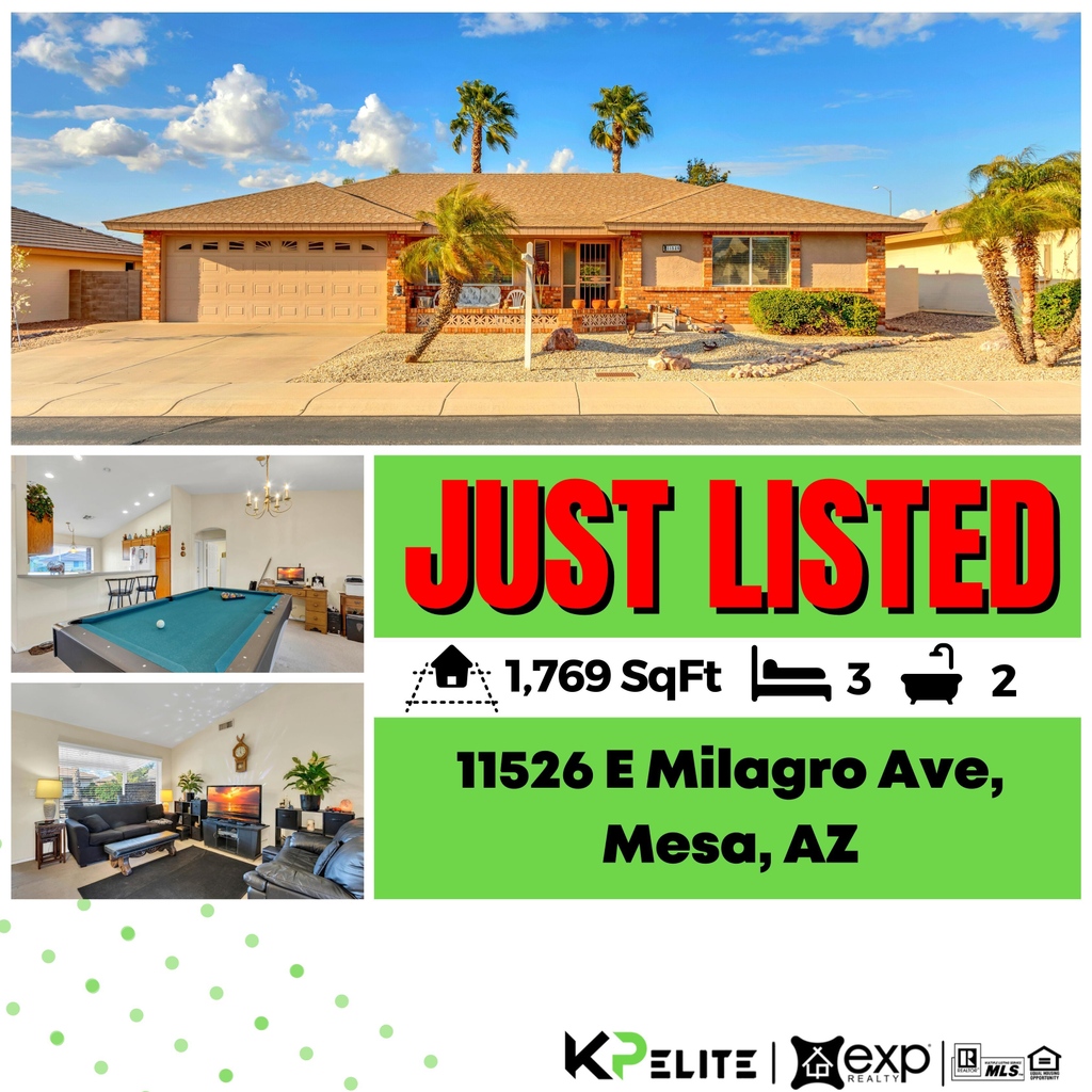 Calling all realtors! Take a look at this stunning house now available for sale.

To learn more, email us at:
📧INFO@KPELITEAZ.COM

#newlisting #justlisted #MesaAz #listingagent #seller #buyer #realestateseller #MesaRealEstate #kpeliteagent #realestateagents #houseforsale