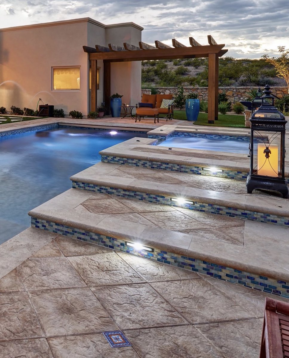 Godesigns_GO's tweet photo. Design. Materials. Lighting. Comfortable with
custom.

#elpaso #texas #albuquerque #lascruces #newmexico #pool #poolrenovation #poolremodel #outdoorliving #landscapedesign
#landscapearchitecture #landscapecontractor #landscapeconstruction #designer #designlife #designbuild https://t.co/FzEdKLEv3i