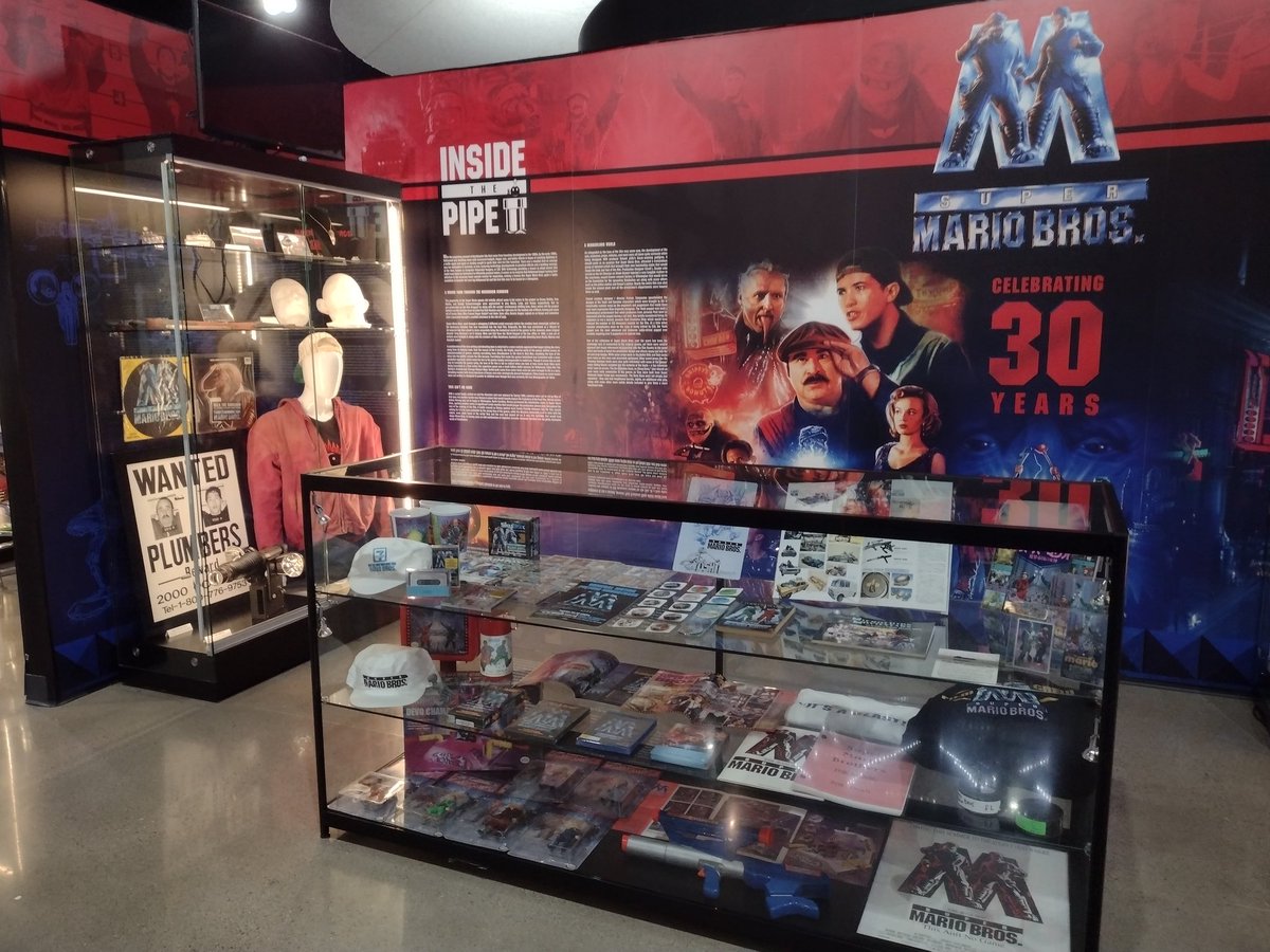InsidethePipe's tweet photo. And done! If you're in the Dallas-Fort Worth area in 2023, come on by the National Videogame Museum @nvmusa and check out the exhibit!

Special thanks to this fantastic venue for hosting an even larger version of this collection than what we did for the 25th anniversary exhibit! https://t.co/7nh0v9j8pf