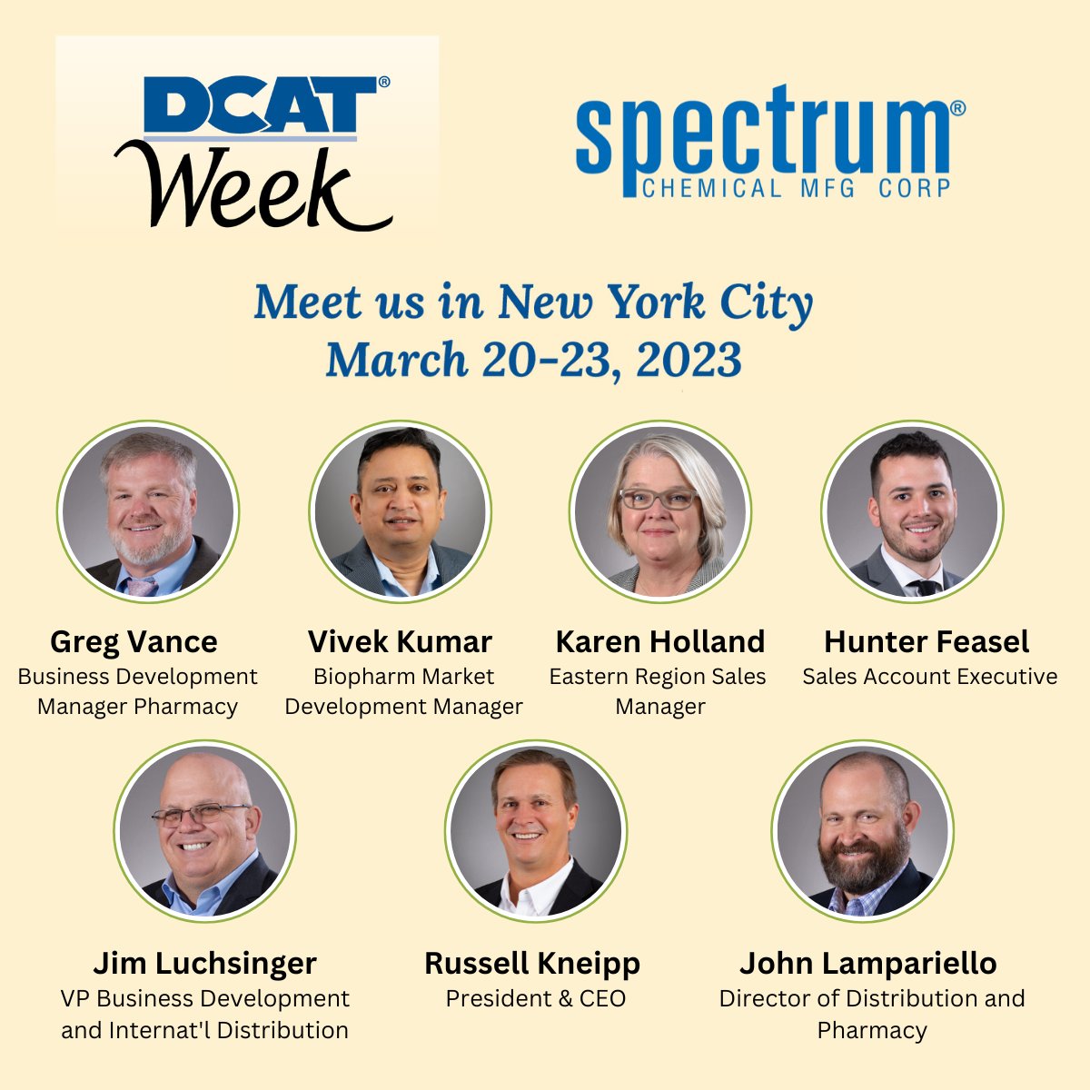 SpecChem's tweet photo. How do you fast track your #pharma #biopharma products to market?Connect with Spectrum Chemical at #DCATweek to find out! #biopharma #pharma #fastpharma #chemicalindustry #supplychain #spectrum https://t.co/ariuAyBToU