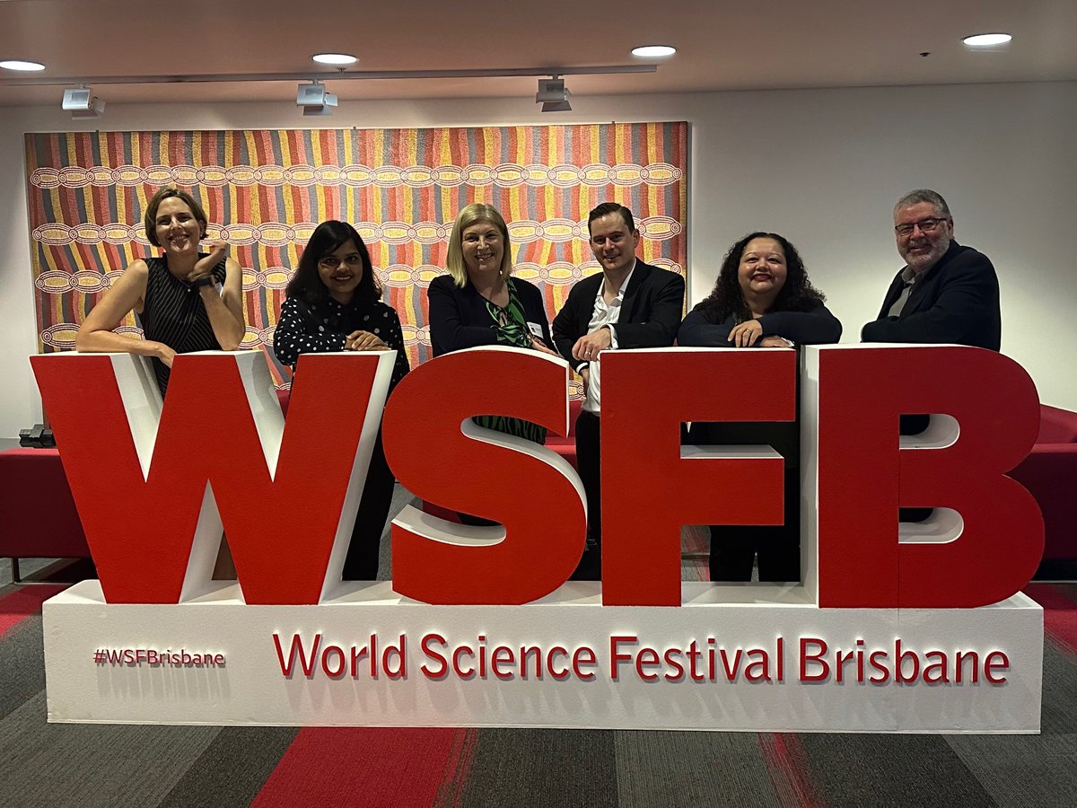 SanofiANZ's tweet photo. Sanofi is at the #WorldScienceFestival breakfast with Dr Iris Depaz discussing the innovation ecosystem in #Queensland.
Thanks @WSFBrisbane and @QLDMuseum for the invitation.
#WeNeverSettle #Science #DiscoverExtraordinary #Queensland #TranslationalScienceHub #WithVaccines https://t.co/Cm0fnaXaOH