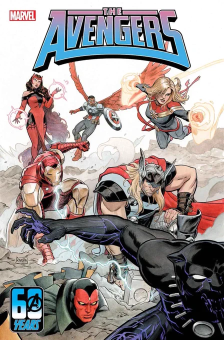 Here's our #Avengers No. 2 Variant cover! Out in June. Inks by my Pops, Joe Rivera. 