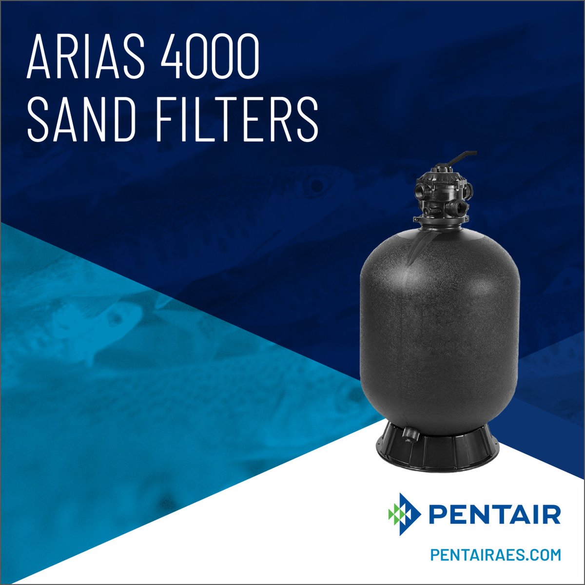This week, we're featuring Arias 4000 Sand Filters. With a highly efficient design, this simple-to-operate top-mount filter provides all the #filtration your #aquaculture system requires, year after year. Shop now: bit.ly/32YckZL 

#fishfarming #fishfarm