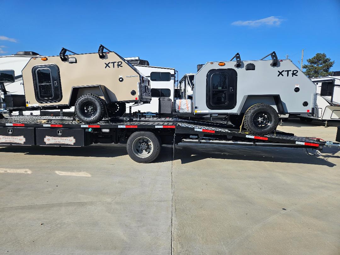 CampersUnlimitd's tweet photo. We just got our first load of Teardrop XTR 's in !!! Come check them out! Proudly made in the state of Alabama!!! https://t.co/qSiac5STGF