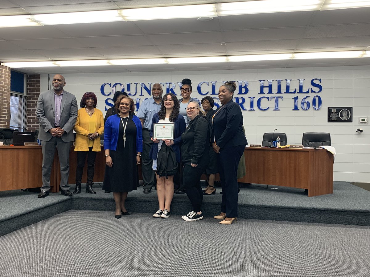 Congratulations to the CCH SD 160 Students of the Month!

Sykuta
Pre-K - Zoe’ Haynes
KG- Journee Pugh
1 st - Reina Olushile
2 nd - Zoe Spooner

Meadowview
3rd Grade- Yadira Muniz
4th Grade- Camryn Brown
5th- Amirah Abdullah

Southwood
6th Grade - Ophelia Leach
8th- Kaylyn Garrett