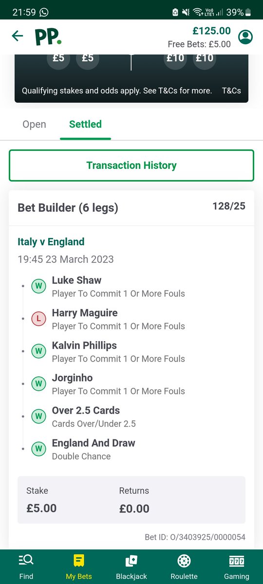 leonation11's tweet photo. @AndyRobsonTips @paddypower  I think if a player makes a foul but ref plays advantage it should still get classed as a foul maguire got booked for it aswel 🙄 https://t.co/Gz0ii1dJ9P