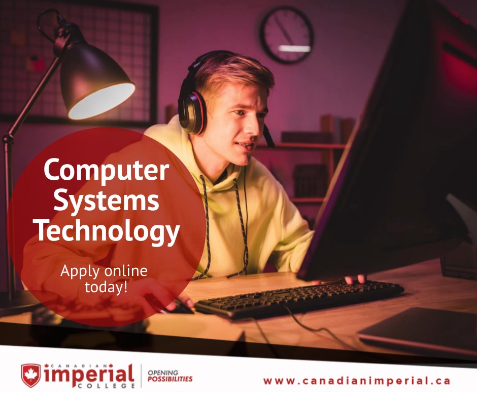 CI_College's tweet photo. Whether you're interested in software development, networking, or cybersecurity, we have the program and resources to help you achieve your goals.
Apply online today!
 #computertechnology #digitalage #computersystems #careerdevelopment #CIC https://t.co/jvMOLRO6MF