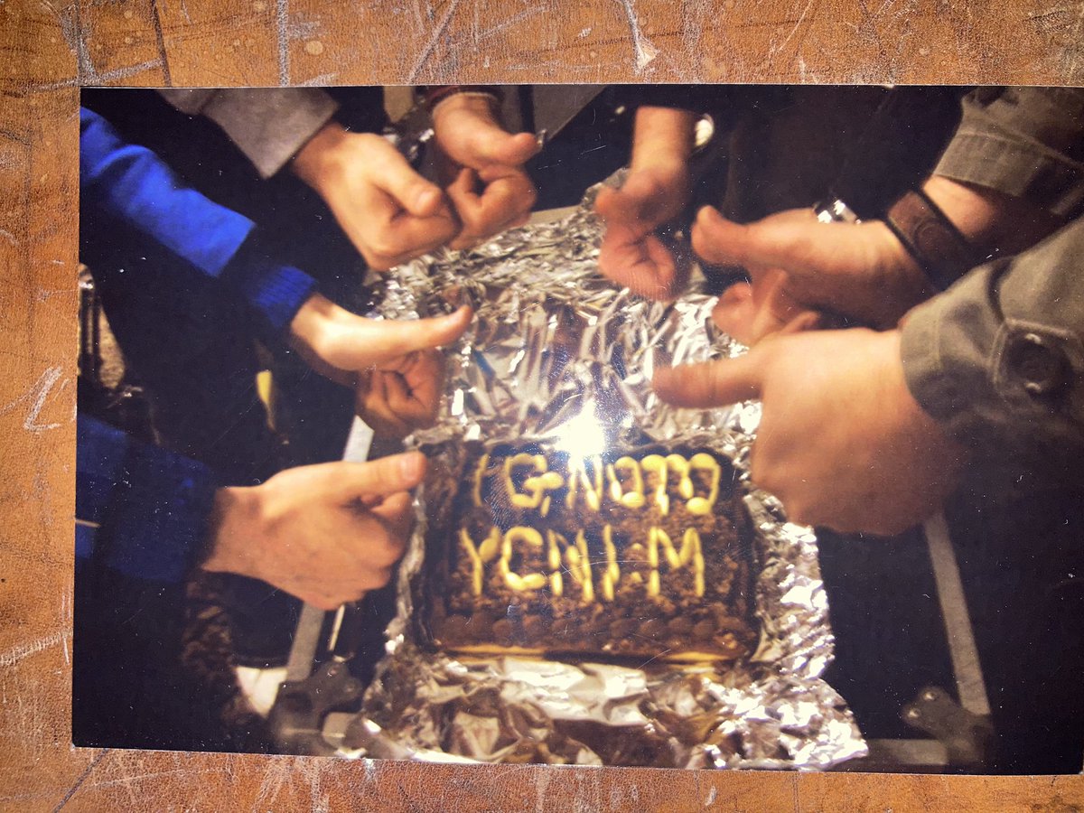 pgambleberesfor's tweet photo. @YCNIMblog My Nana made us a cake to celebrate the release of Ignoto. Cracking effort as I recall - spot on sponge to buttercream ratio. 8/8 https://t.co/K1dCYUTfWc