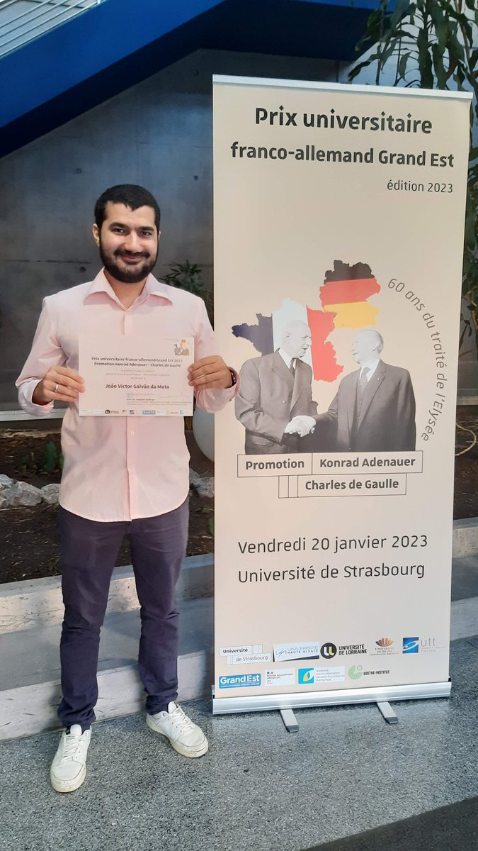Caroline Essert (@carolineessert) on Twitter photo 🤩Congrats to João Victor Galvão da Mata 1st prize of the French-German University award 🥳👏🏆 for an exciting work on CRYO-Track: guiding needles on planned trajectories introducing #affordable #AI in collaboration with <a href="/anirbanakash/">Anirban Mukhopadhyay</a> @le_hekr <a href="/CS_TUDarmstadt/">Computer Science, TU Darmstadt</a> <a href="/unistra/">-</a> #ICube 🤩Congrats to João Victor Galvão da Mata 1st prize of the French-German University award 🥳👏🏆 for an exciting work on CRYO-Track: guiding needles on planned trajectories introducing #affordable #AI in collaboration with <a href="/anirbanakash/">Anirban Mukhopadhyay</a> @le_hekr <a href="/CS_TUDarmstadt/">Computer Science, TU Darmstadt</a> <a href="/unistra/">-</a> #ICube