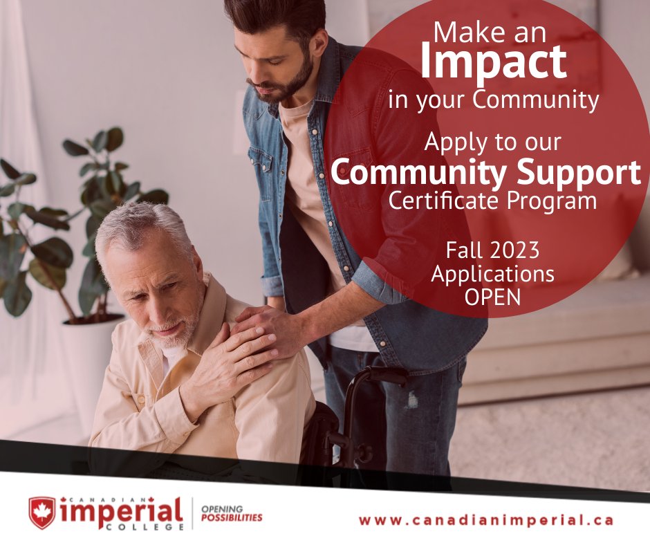 CI_College's tweet photo. Are you ready for a career that's both fulfilling and rewarding? Our Community Support program can prepare you to work in a variety of settings and make a positive impact on the lives of others. 
Apply online now!
#communitysupport #careerpath #socialwork #makingadifference #CIC https://t.co/MKkpcsrqHD
