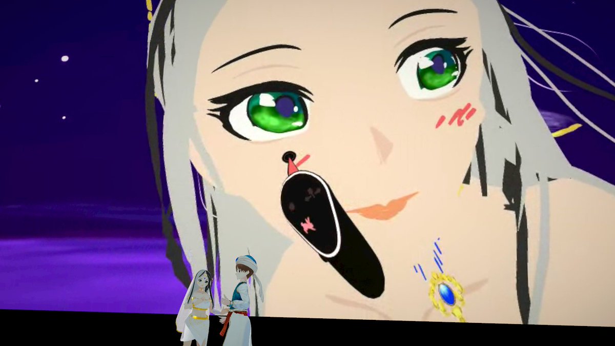 hyu_ga_natu23's tweet photo. 【Virtual World Snow Festival 2023】第一部Live
ライブ+ライブドローイング、なんかすごいもの見た...
#VWSF #W雪 https://t.co/u5XR3diz06