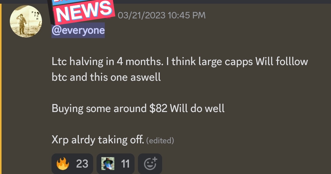 CryptoWizardd's tweet photo. $LTC halving in a few months. 
Will this ponzi pump harder ? 

Bought some yesterday around $82 https://t.co/gW7gmpwTev